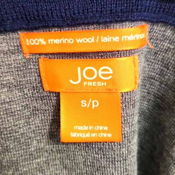 Navy & Grey Stripe Knit Skirt - Picture 3 of 4